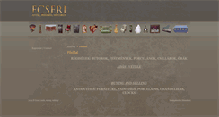Desktop Screenshot of ecseri.hu